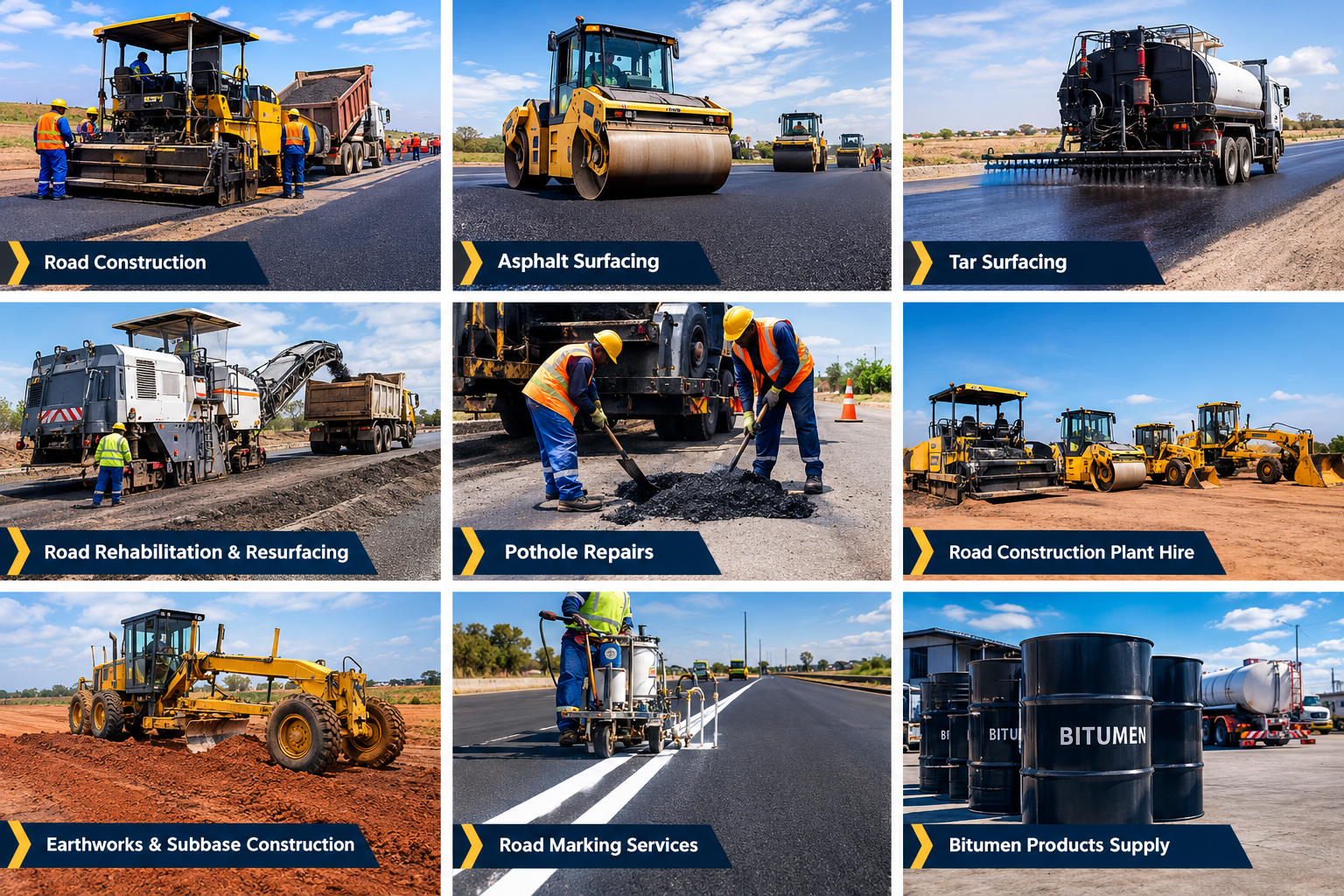 Construction professional working with industrial equipment