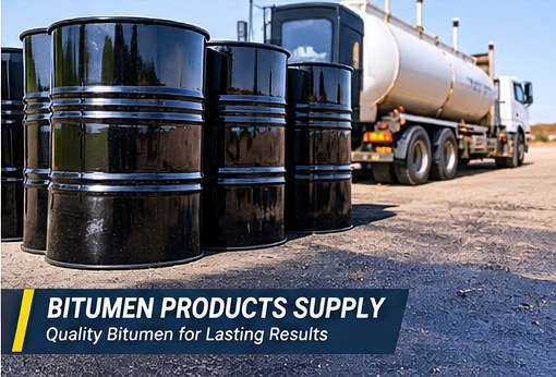 Bitumen materials used in road construction